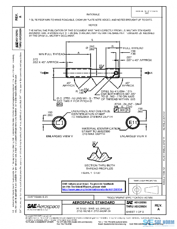 SAE AS129293A PDF