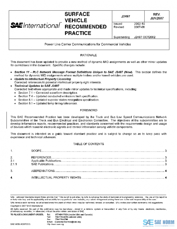 SAE J2497_200706 PDF