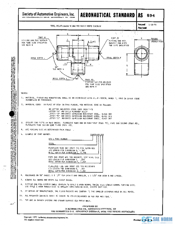 SAE AS894 PDF SAE AS894 PDF