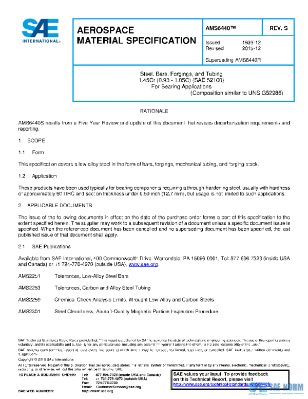 SAE AMS6440S PDF
