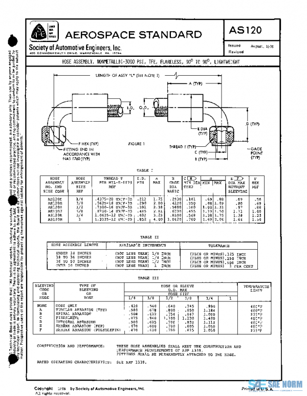 SAE AS120 PDF
