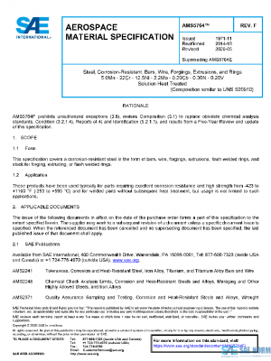 SAE AMS5764F PDF