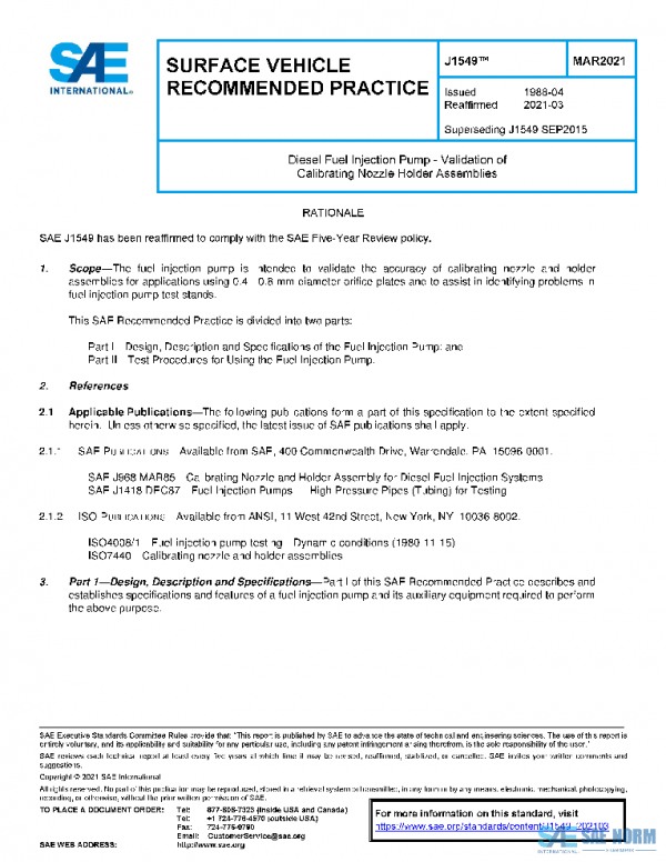 SAE J1549_202103 PDF