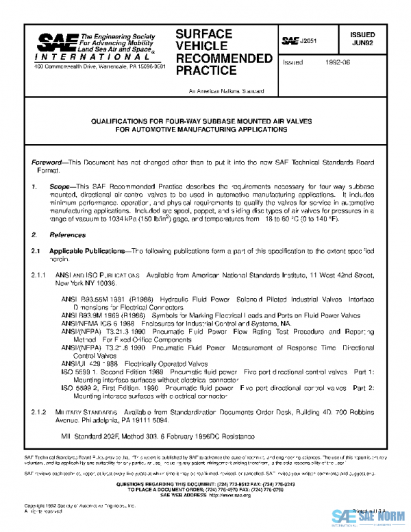 SAE J2051_199206 PDF