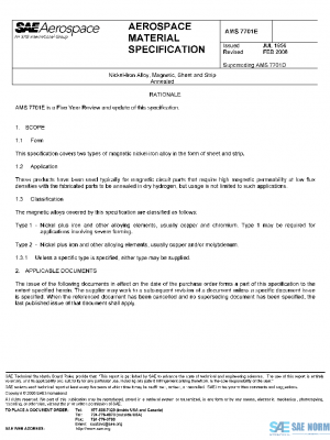 SAE AMS7701E PDF