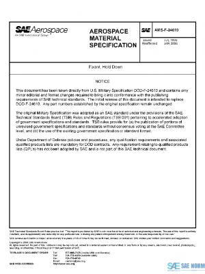 SAE AMSF24610 PDF