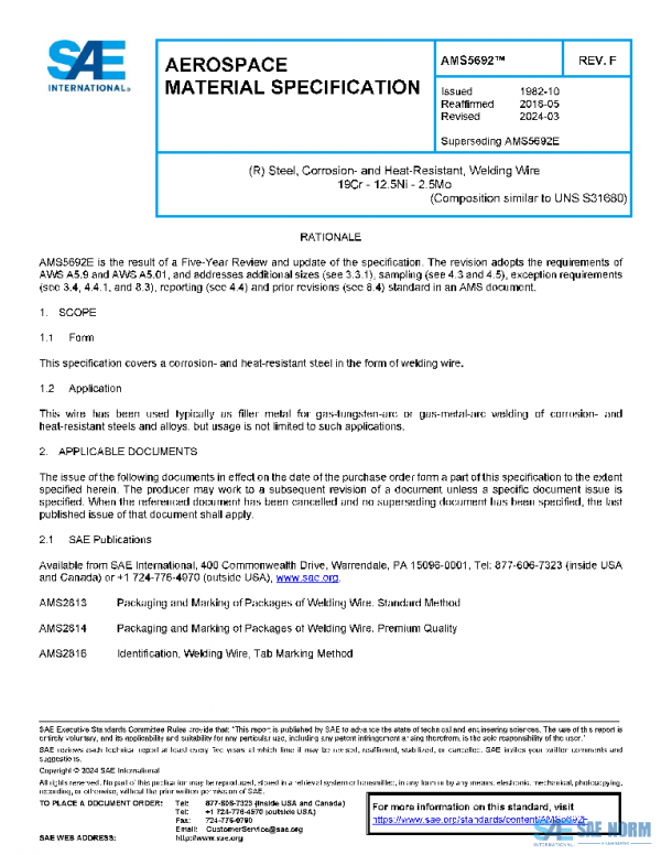 SAE AMS5692F PDF