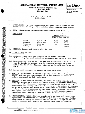 SAE AMS7304A PDF SAE AMS7304A PDF