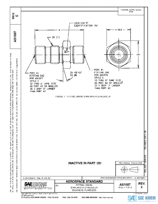 SAE AS1007E PDF