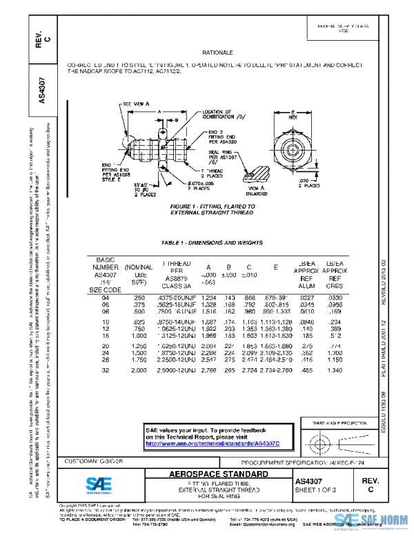 SAE AS4307C PDF