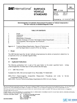 SAE J1113/22_200311 PDF