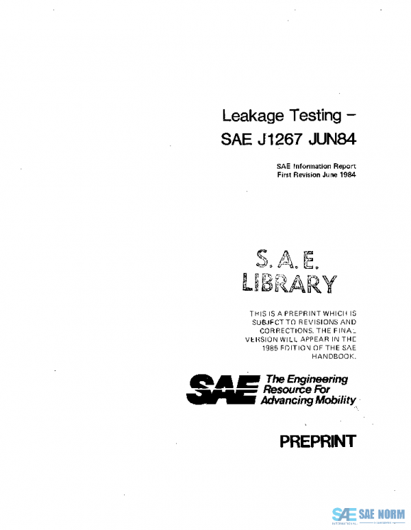 SAE J1267_198406 PDF