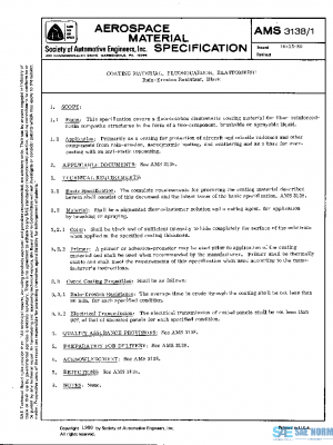 SAE AMS3138/1 PDF