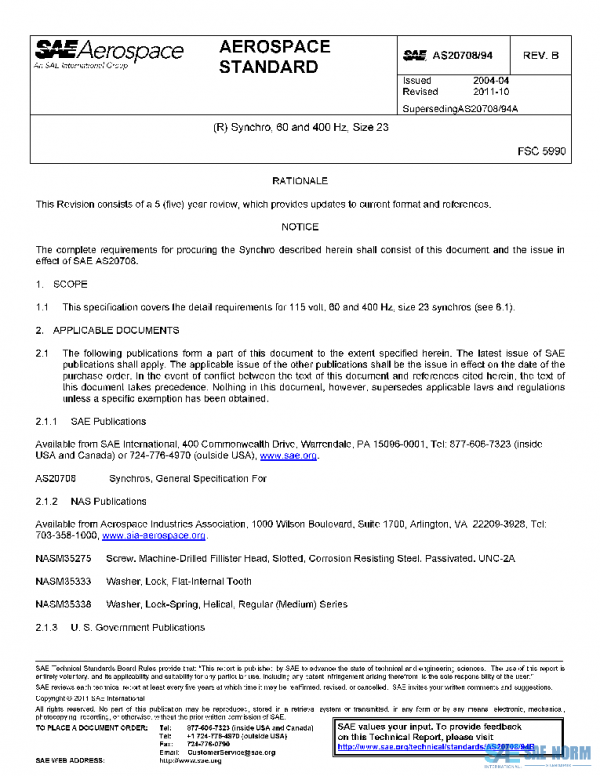 SAE AS20708/94B PDF