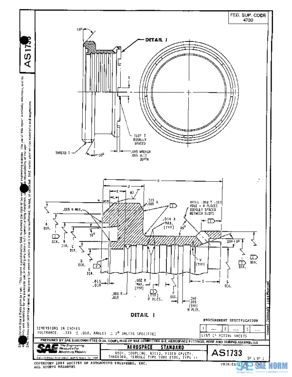 SAE AS1733A PDF