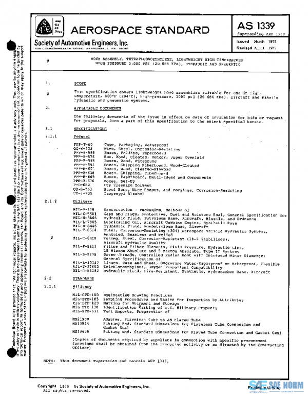 SAE AS1339 PDF