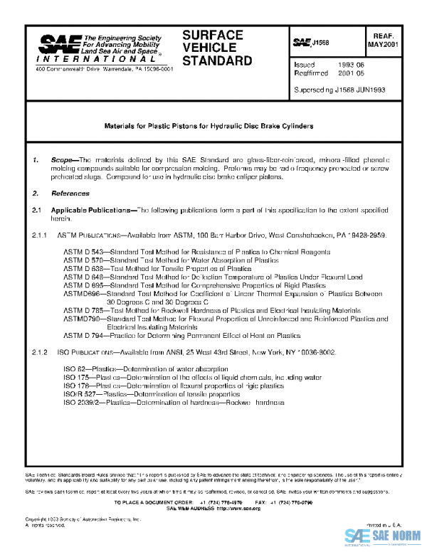 SAE J1568_200105 PDF