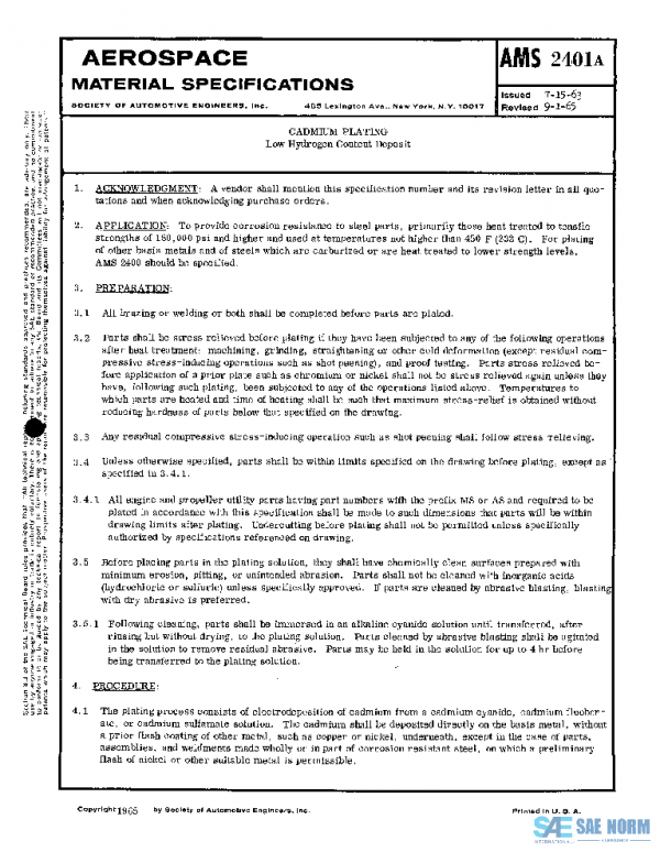 SAE AMS2401A PDF