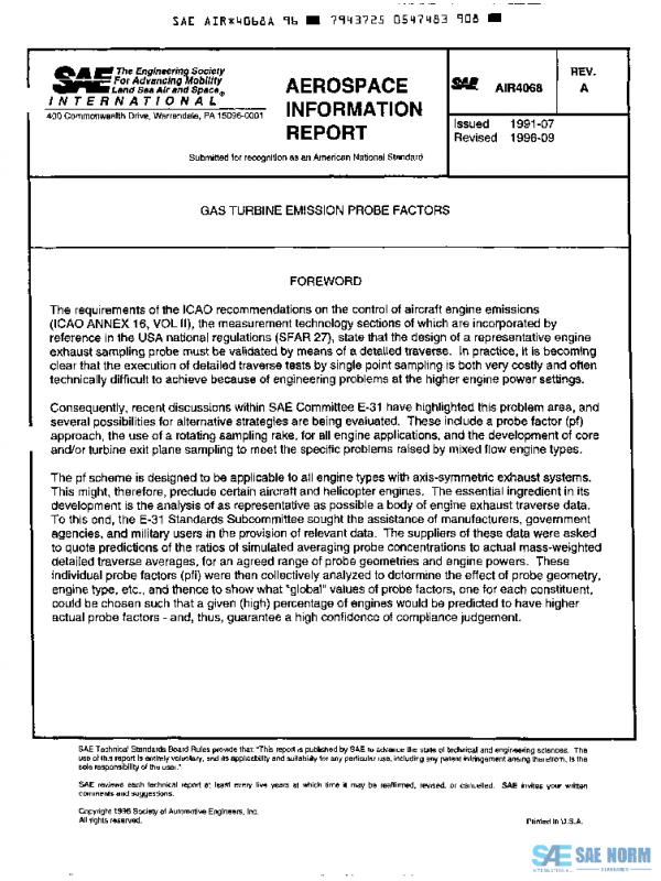 SAE AIR4068A PDF
