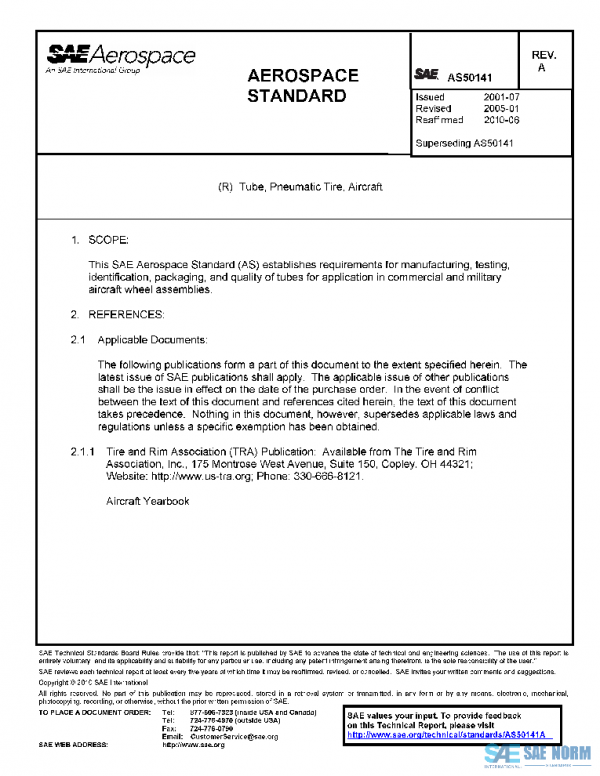 SAE AS50141A PDF