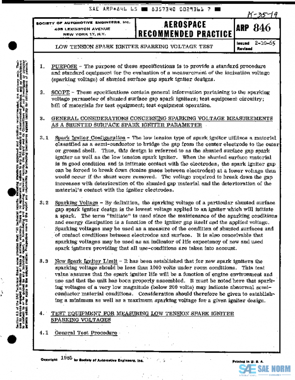 SAE ARP846 PDF