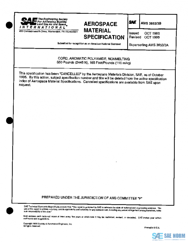 SAE AMS3853/3B PDF
