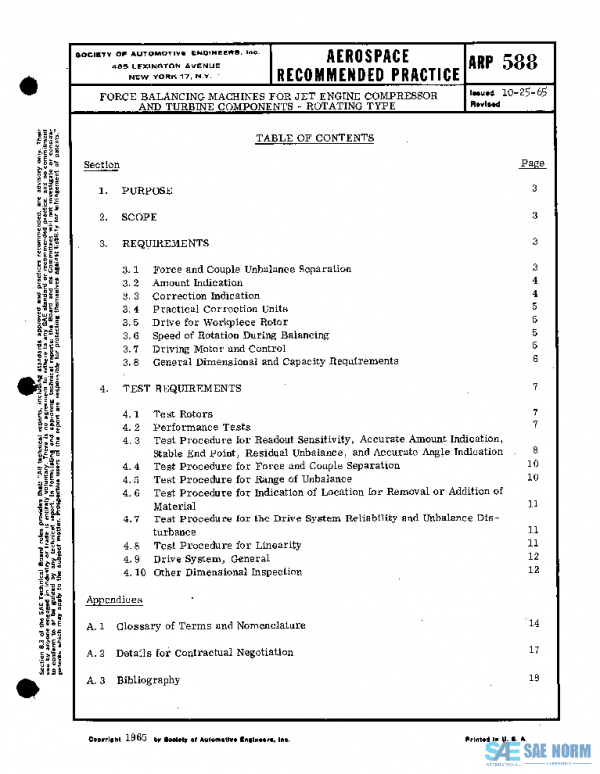 SAE ARP588 PDF SAE ARP588 PDF