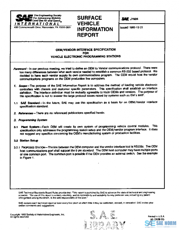 SAE J1924_199212 PDF SAE J1924_199212 PDF