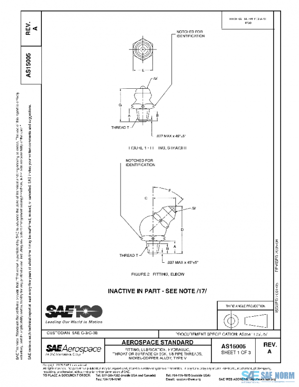 SAE AS15005A PDF
