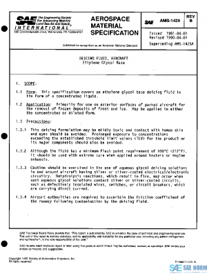 SAE AMS1425B PDF