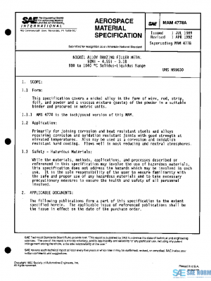 SAE MAM4778A PDF
