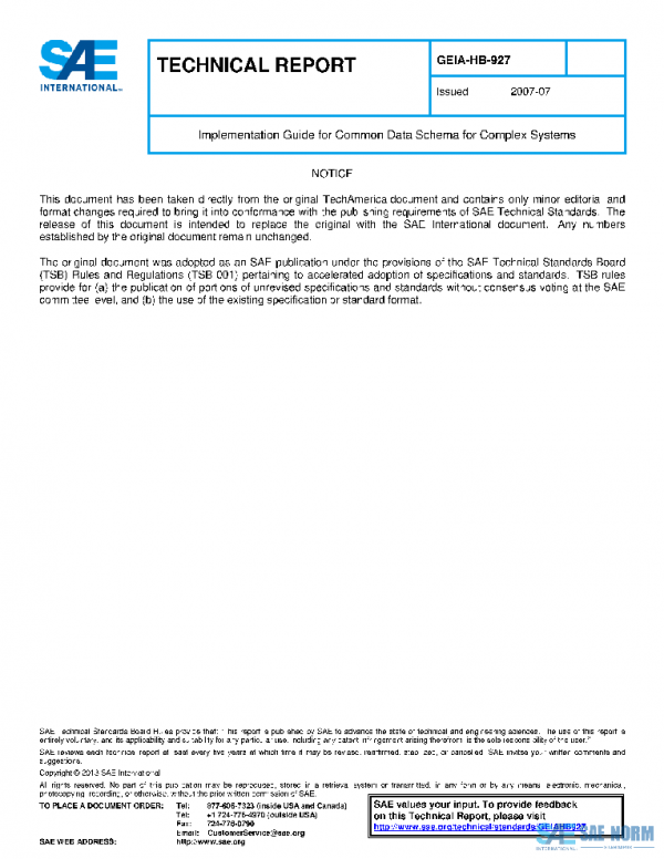 SAE GEIAHB927 PDF SAE GEIAHB927 PDF