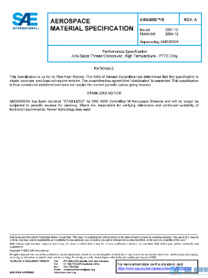 SAE AMS3050/5A PDF