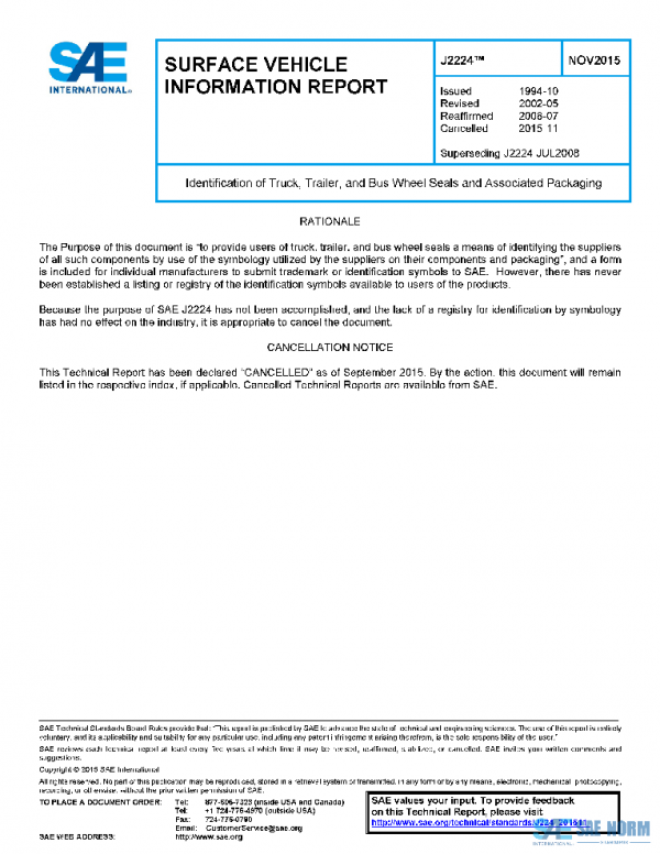 SAE J2224_201511 PDF