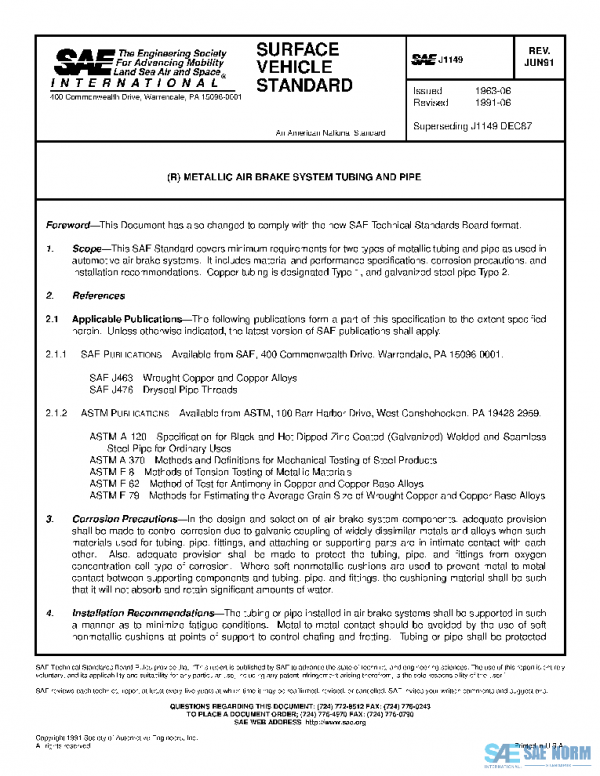 SAE J1149_199106 PDF