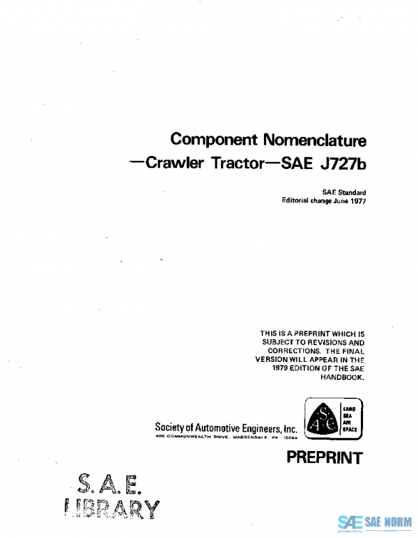 SAE J727B_197706 PDF