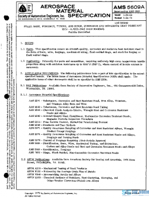 SAE AMS5609A PDF