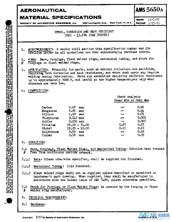 SAE AMS5650A PDF
