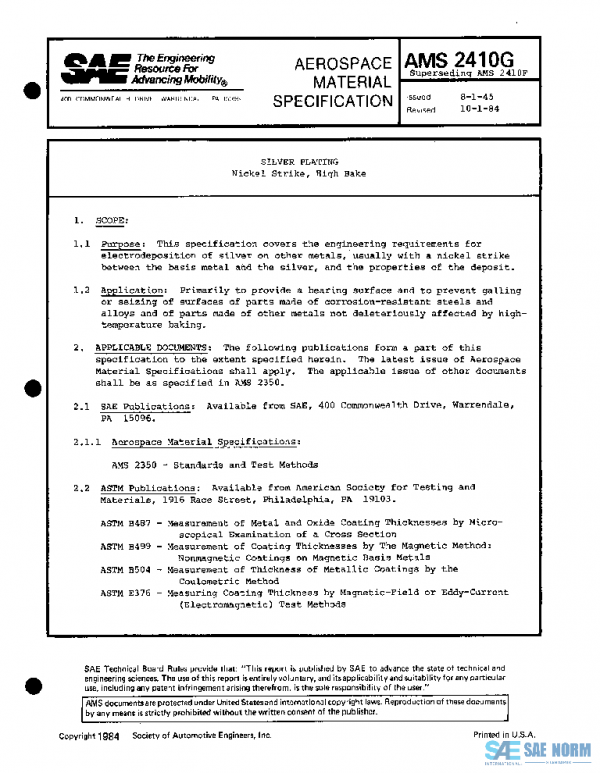 SAE AMS2410G PDF