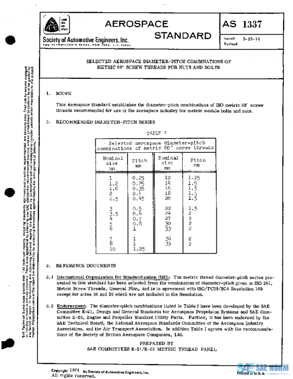 SAE AS1337 PDF