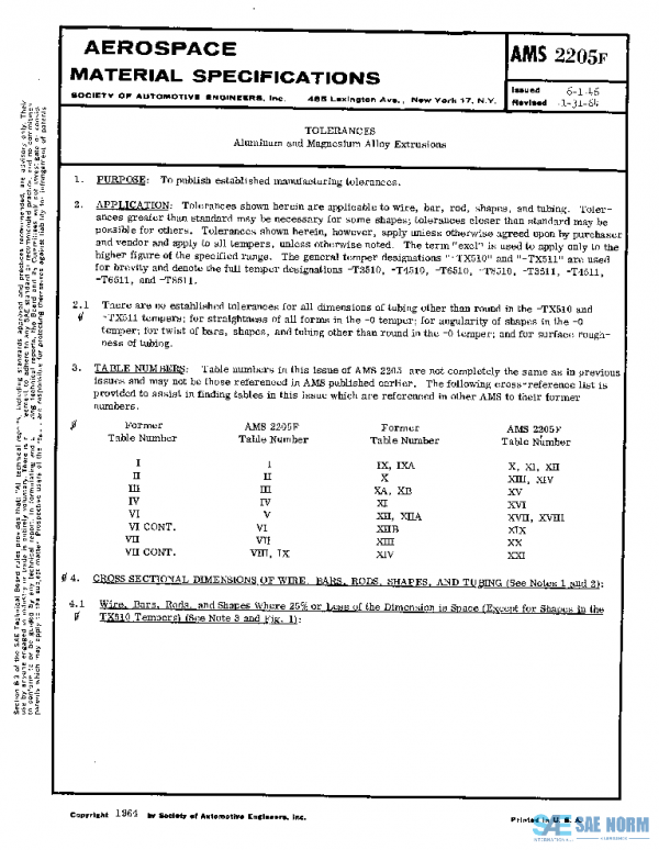 SAE AMS2205F PDF