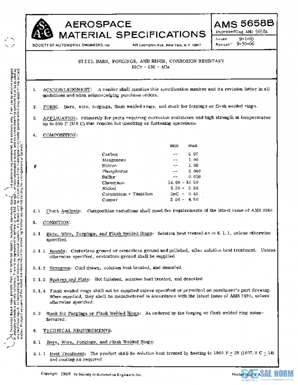 SAE AMS5658B PDF
