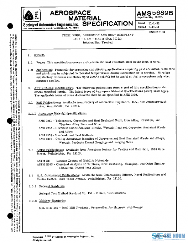 SAE AMS5689B PDF
