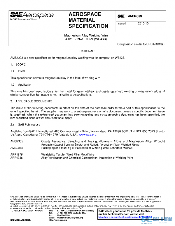 SAE AMS4393 PDF