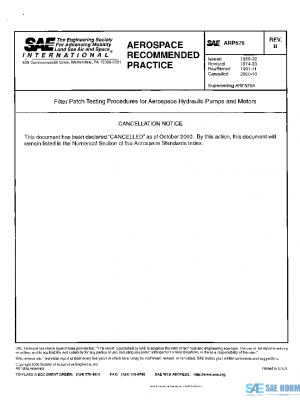 SAE ARP575B PDF