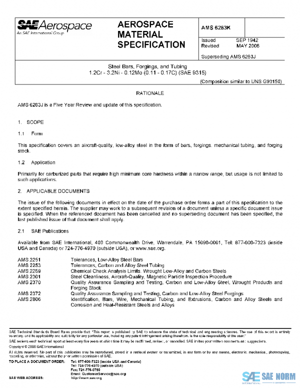 SAE AMS6263K PDF