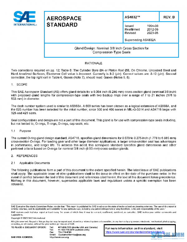 SAE AS4832B PDF SAE AS4832B PDF