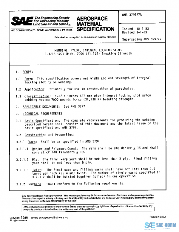 SAE AMS3797/7A PDF