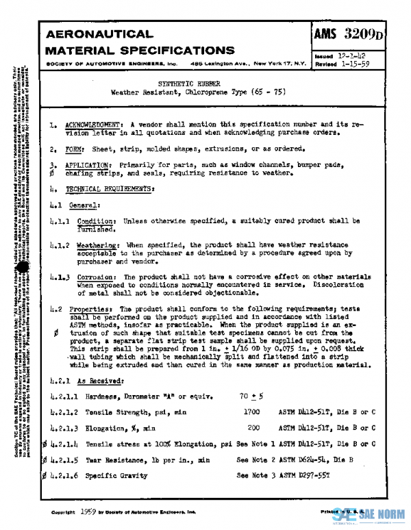 SAE AMS3209D PDF
