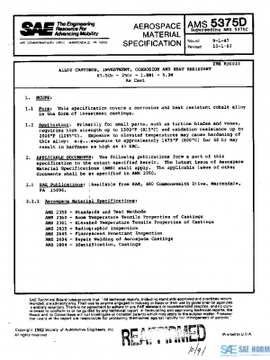 SAE AMS5375D PDF